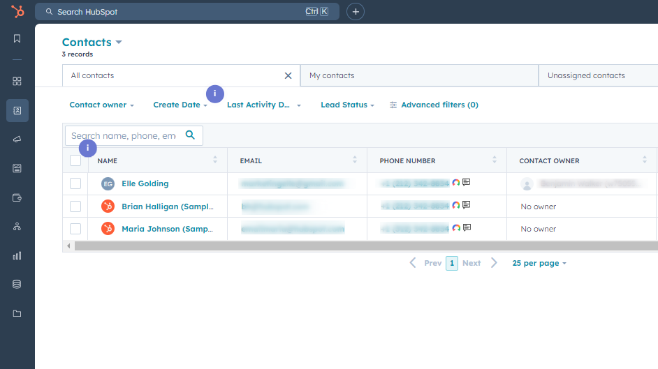 CallHippo for Sales Hub